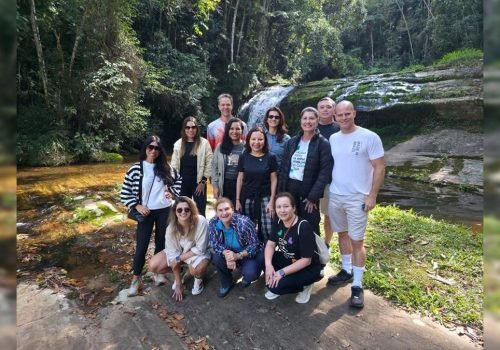 Convidados do Sebrae Nacional, Embratur, PANROTAS, Turismo 360, Sebrae-ES e Azul Viagens conhecem a Reserva Águia Branca