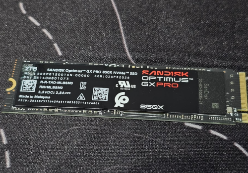 SSD Optimus GX Pro 850X Foto:  Mateus Mognon