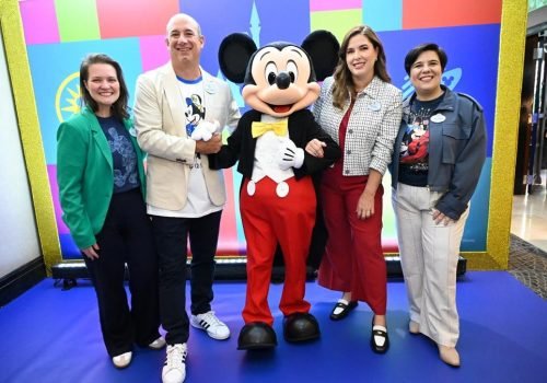 Thais Ramos, Alexander Haim, Manoela Bopp e Juliana Belloti, da Disney Destinations