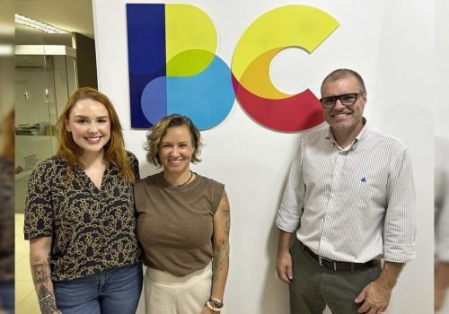 Maria Julia Moro, Andrezza Negrini e Robinsom Fernando Soares
