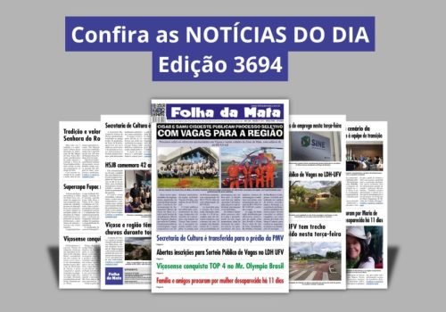 Capa da edição 3694