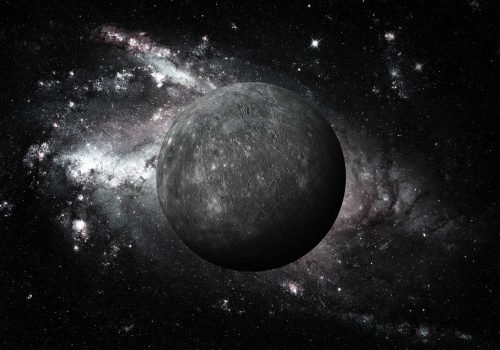 Mercúrio inicia o "movimento retrógrado" neste fim de semana. - Crédito: NASA images - Shutterstock