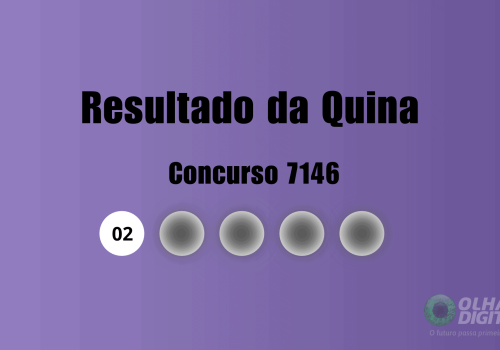 Veja na matéria os números sorteados do concurso 7146 da Quina - Imagem: Olhar Digital